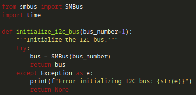 Python Code Block